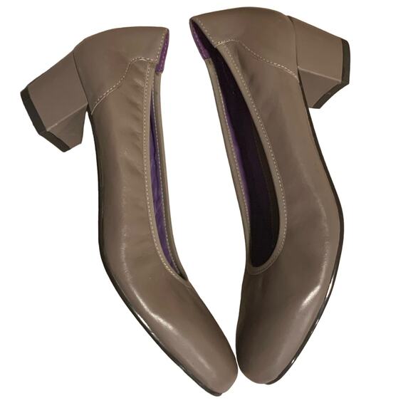 David Tate Womens Simona Leather Slip On Dress Shoes | Size 10M Taupe MSRP $100 - Picture 5 of 6